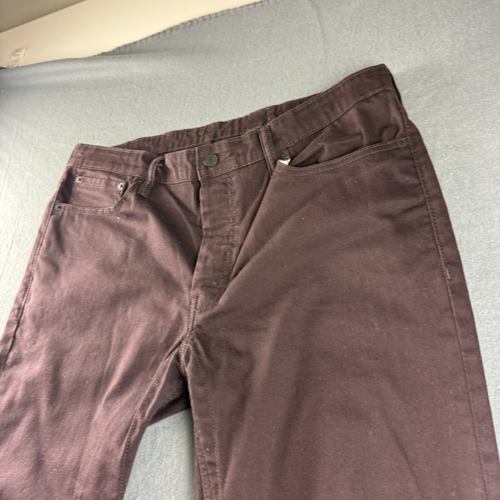 Levi's 511 Men's Jeans 36x30* Purple Slim Fit Reflective Commuter Bicycle Pro
